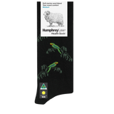 health fine merino parrot socks