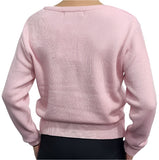 aklanda merino short rib crew jumper
