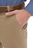 city club breeze edusa stretch chino tan