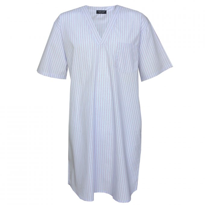Cotton Striped Nightshirt