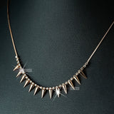 rose gold gp necklace