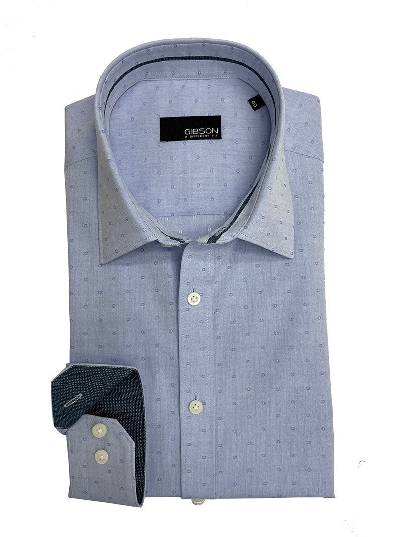 Boston Brooke Regular Shirt Brown/Blue