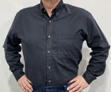 galway shirt black & khaki