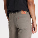 Lee Straight Stretch Moleskin Moss