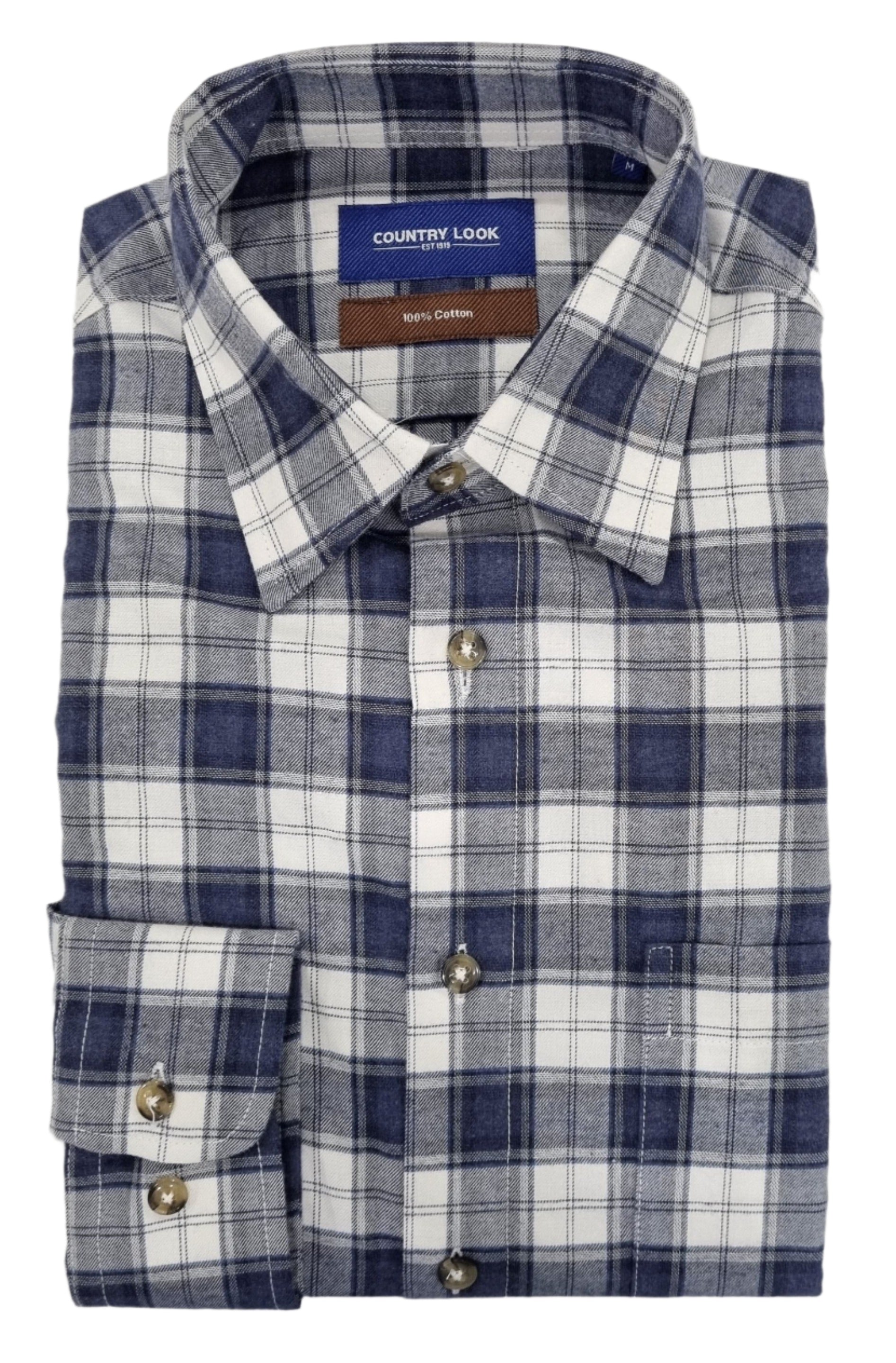 Romney Brushed Cotton Shirt
