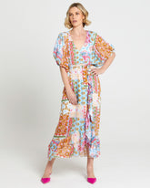 SASS Wonderwall Maxi Frill Dress