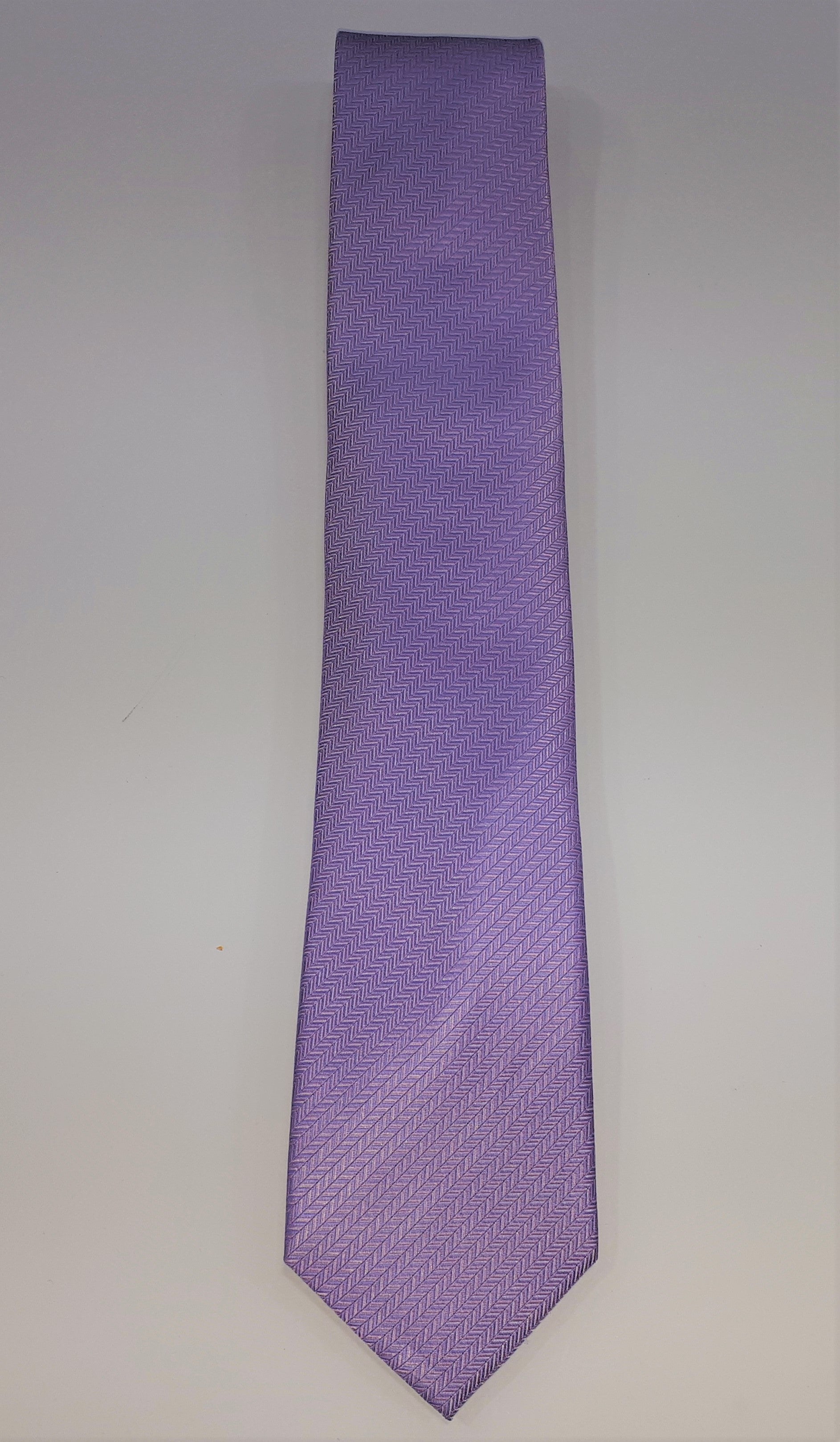formalaties herring bone tie lavender