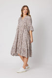 Threads Animal Tiered Dress