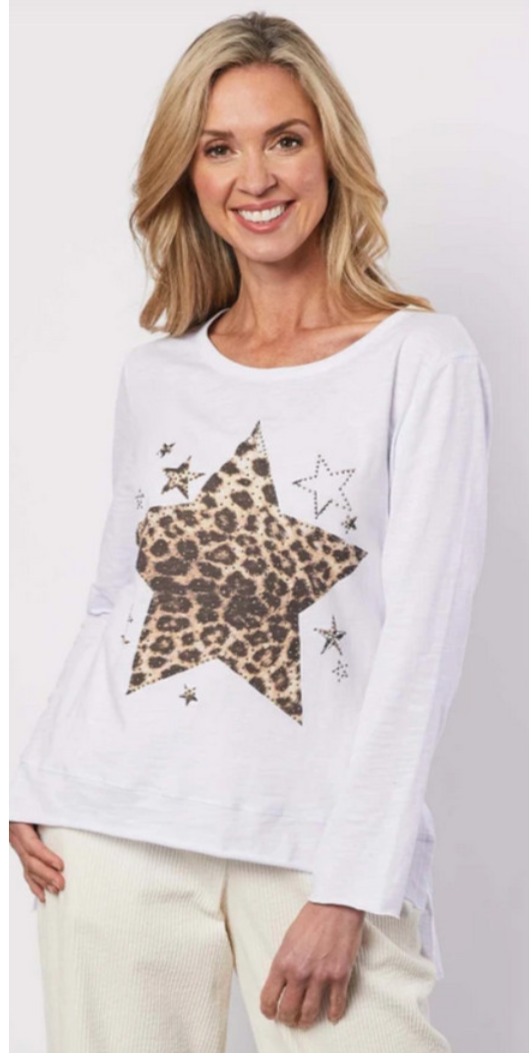 threadz animal stars l/s tee