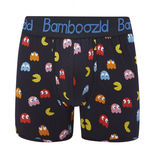 bamboo i love pacman trunks