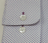 brooksfield career stretch print shirt