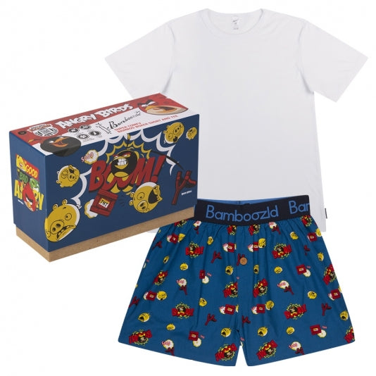 bamboo angry birds boxer & tee set