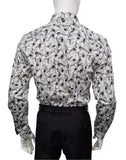 brooksfield luxe floral print shirt