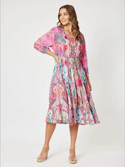Hammock & Vine Floral Print Dress