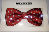 formal bowtie polka dot