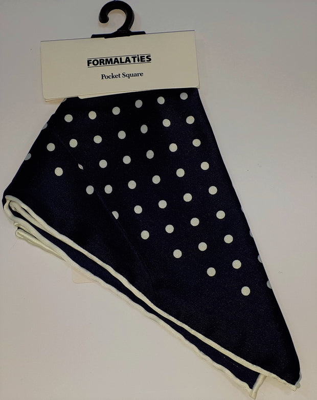 formal pocket square polka dot