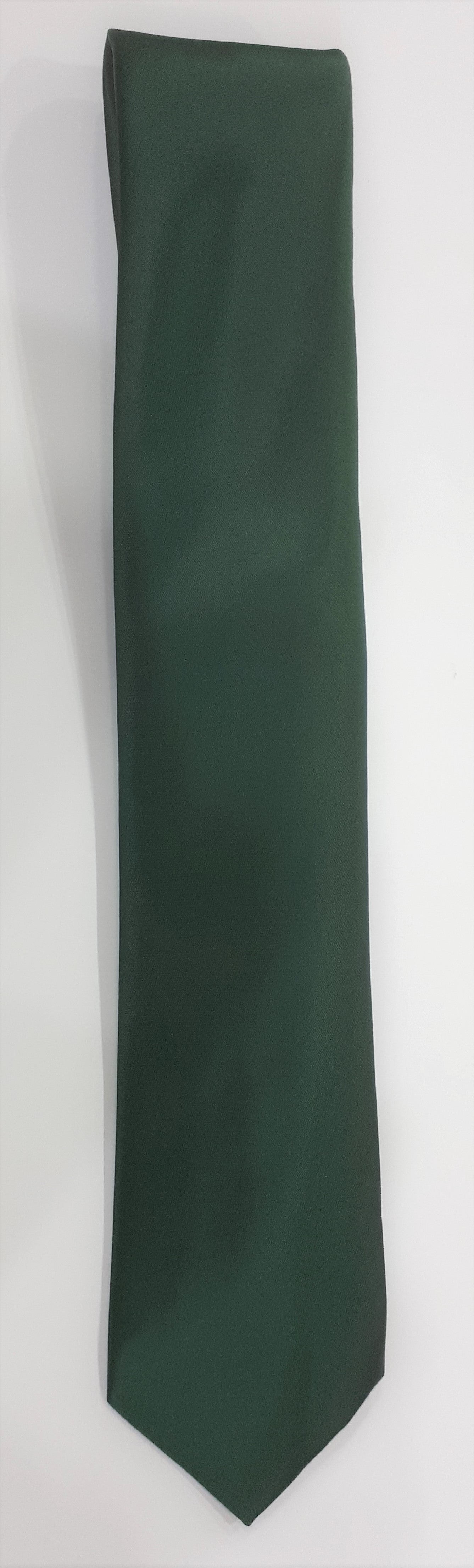formal satin tie green