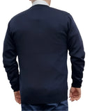 ansett jumper merino vee navy