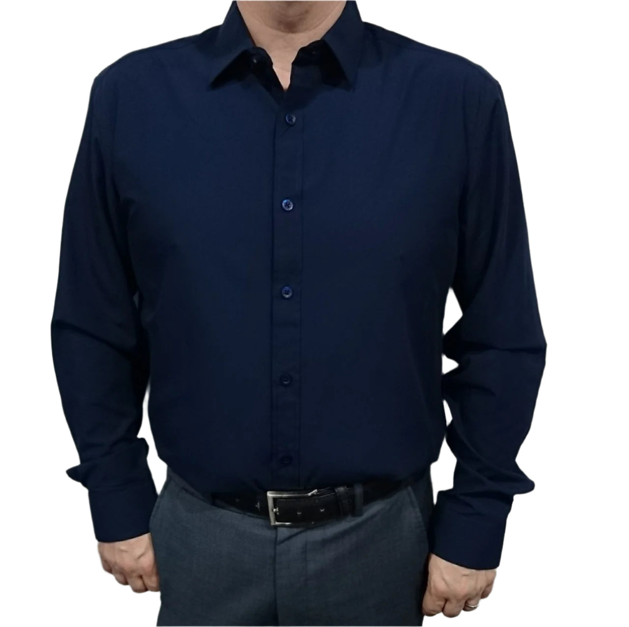 maurio bamboo long sleeved sports shirt