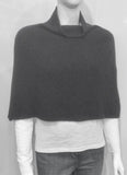 native world mini cape 1size / charcoal
