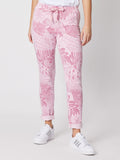 Threadz Printed Palm Jean