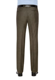 city club shima 1007 trouser brown