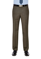 city club shima 1007 trouser brown