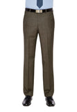 city club shima 1007 trouser brown