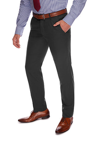 city club shima 1007 trouser charcoal