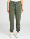 ladies side ribbed track pant