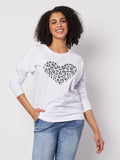 threadz leopard heart sweat tee