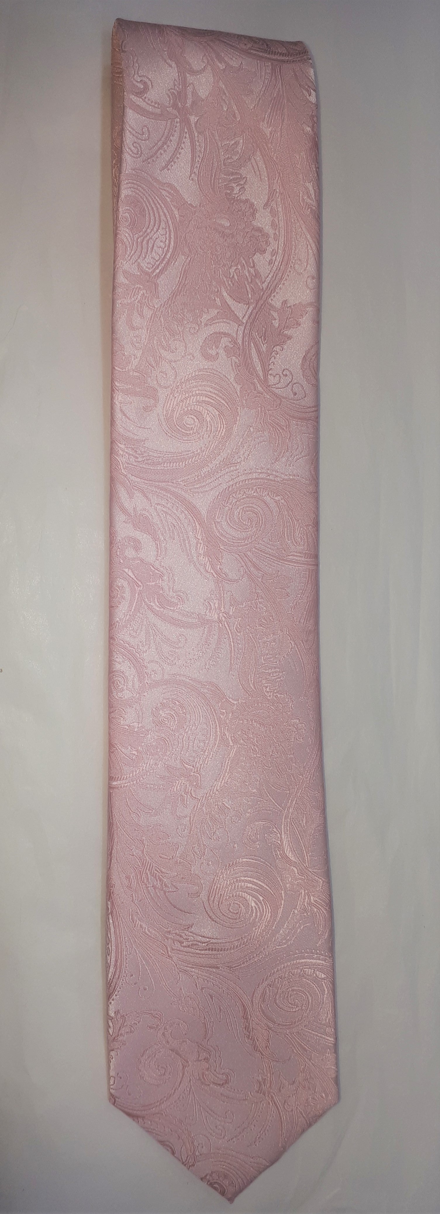 formalaties paisley tie pink