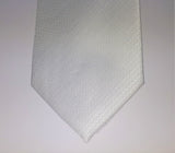 formalaties herring bone tie white