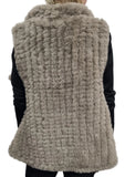 jump clothes waterfall collar vest