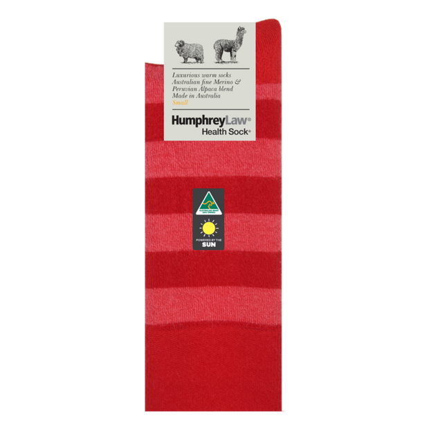 Humphrey Law Baby Alpaca/Merino Stripe Socks