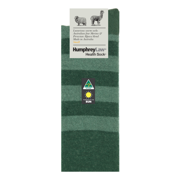 Humphrey Law Baby Alpaca/Merino Stripe Socks