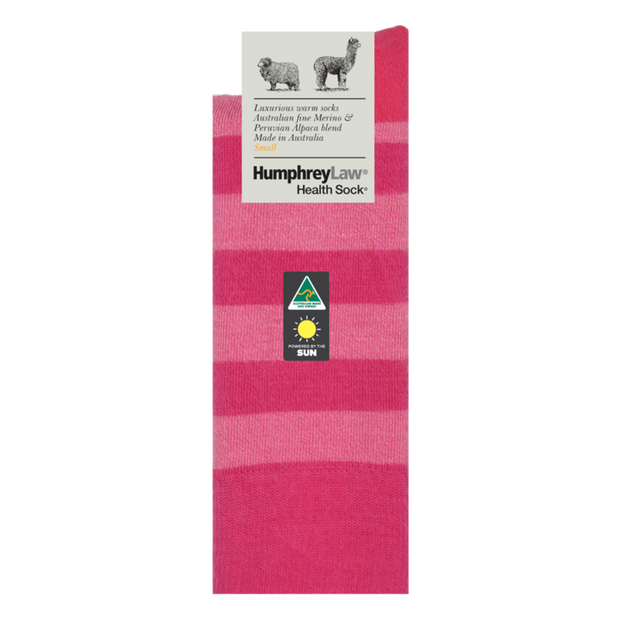 Humphrey Law Alpaca/Merino Stripe Socks