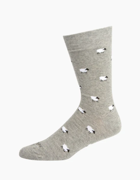 Pussyfoot cotton sheep socks