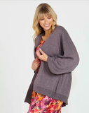 SASS Madeline Lurex Knit Cardi