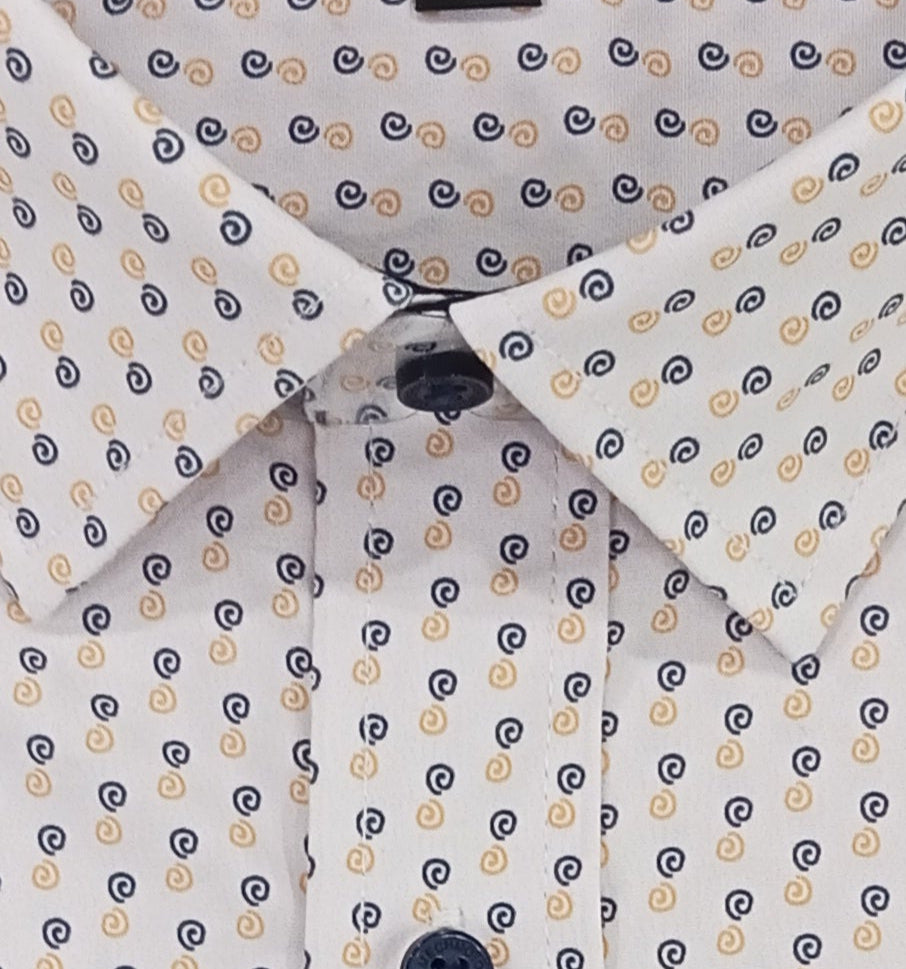 Mechmoto Stretch Spiral Print L/S Shirt