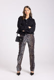 Two-T's Animal Print Jean