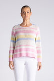 Two-T's Candy Stripe Tape Yarn Knit