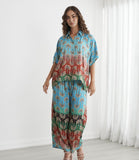 Caju Tropical Palm Collared Shirt