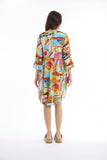 Escape By OQ Blanca Dress Layers 3/4 Sleeve