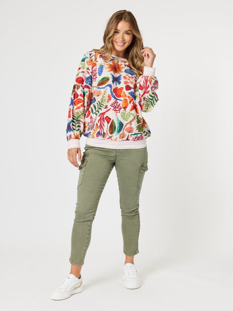 Threadz Cargo Slim Leg Jean