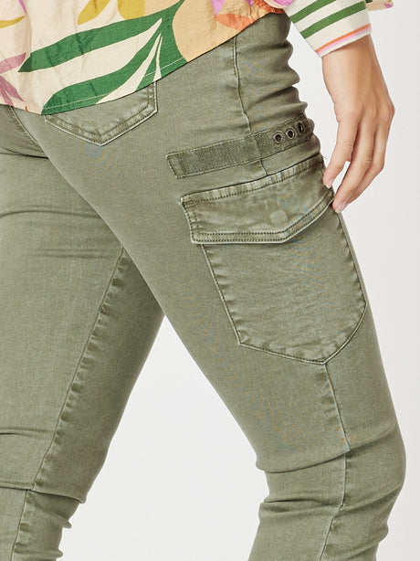 Threadz Cargo Slim Leg Jean