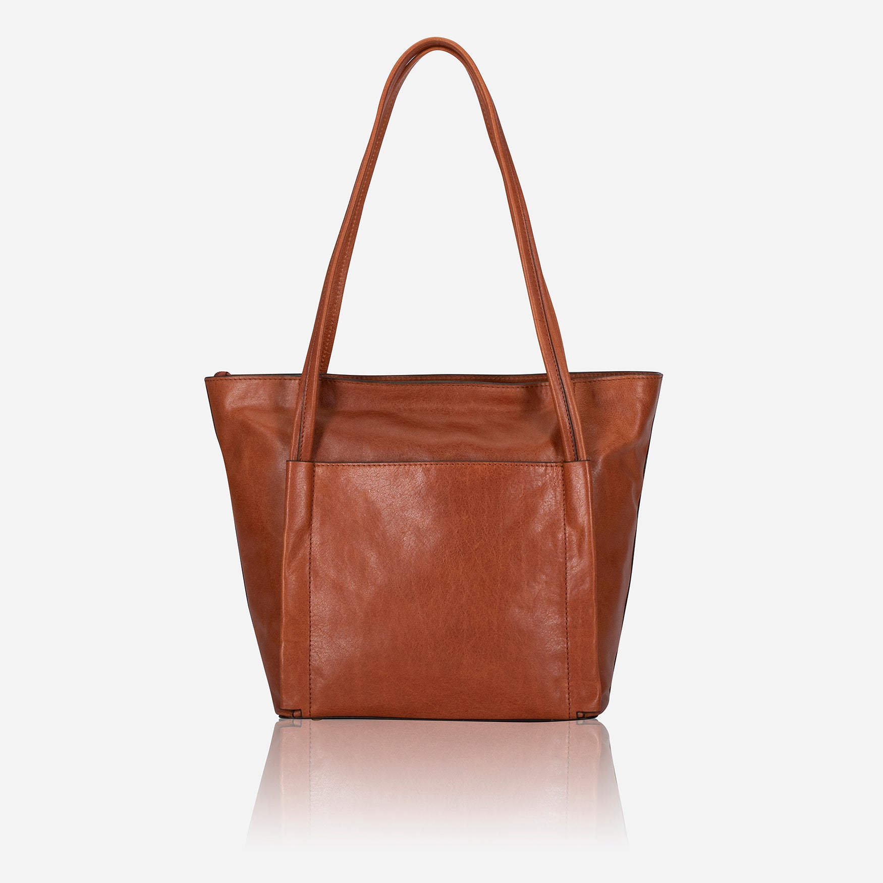 Jekyll & Hide Geneva Ladies Shopper Handbag, Tan