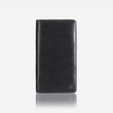 Jekyll & Hide Texas Men's Large Zip-Around Travel And Passport Organiser, Black