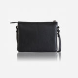 Jekyll & Hide Osaka Ladies Slim Crossbody Bag, Black