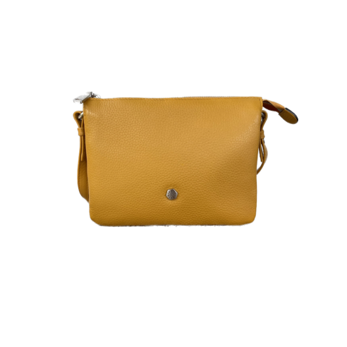 Jekyll & Hide Osaka Ladies Slim Crossbody Bag, Mustard